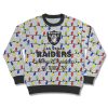 Go Raiders Christmas Fairy Lights Ugly Sweater 3