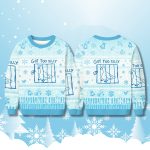 Goose Got Too Silly Christmas Ugly Sweater