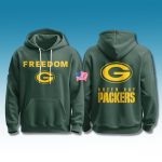 Packers Charlie Kirk Freedom Hoodie 2025