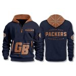 Green Bay Packers Classic 1923 Quarter Zip Hoodie