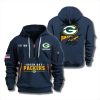 Green Bay Packers EST 1919 Zip Hoodie 3
