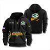 Green Bay Packers EST 1919 Zip Hoodie 4