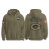 Green Bay Packers Salute To Service Hoodie 2025 1