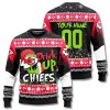 Grinch Drink Up Chiefs Ugly Christmas Sweater 2025 1