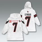 Texans Captain Patch Custom Blanket Hoodie