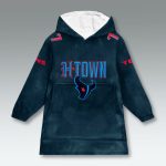 Texans H-Town Unisex Blanket Hoodie