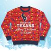Houston Texans Merry Christmas Go Texans Ugly Sweater 1