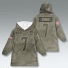 Houston Texans Salute To Service Blanket Hoodie 2