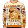 I Cant Eat Gluten It Makes My Tummy Hurt Meme Ugly Christmas Sweater