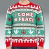 I Come In Peace Christmas Sweater 5 I Come In Peace Christmas Sweater 1