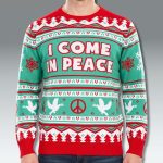 I Come In Peace Christmas Sweater