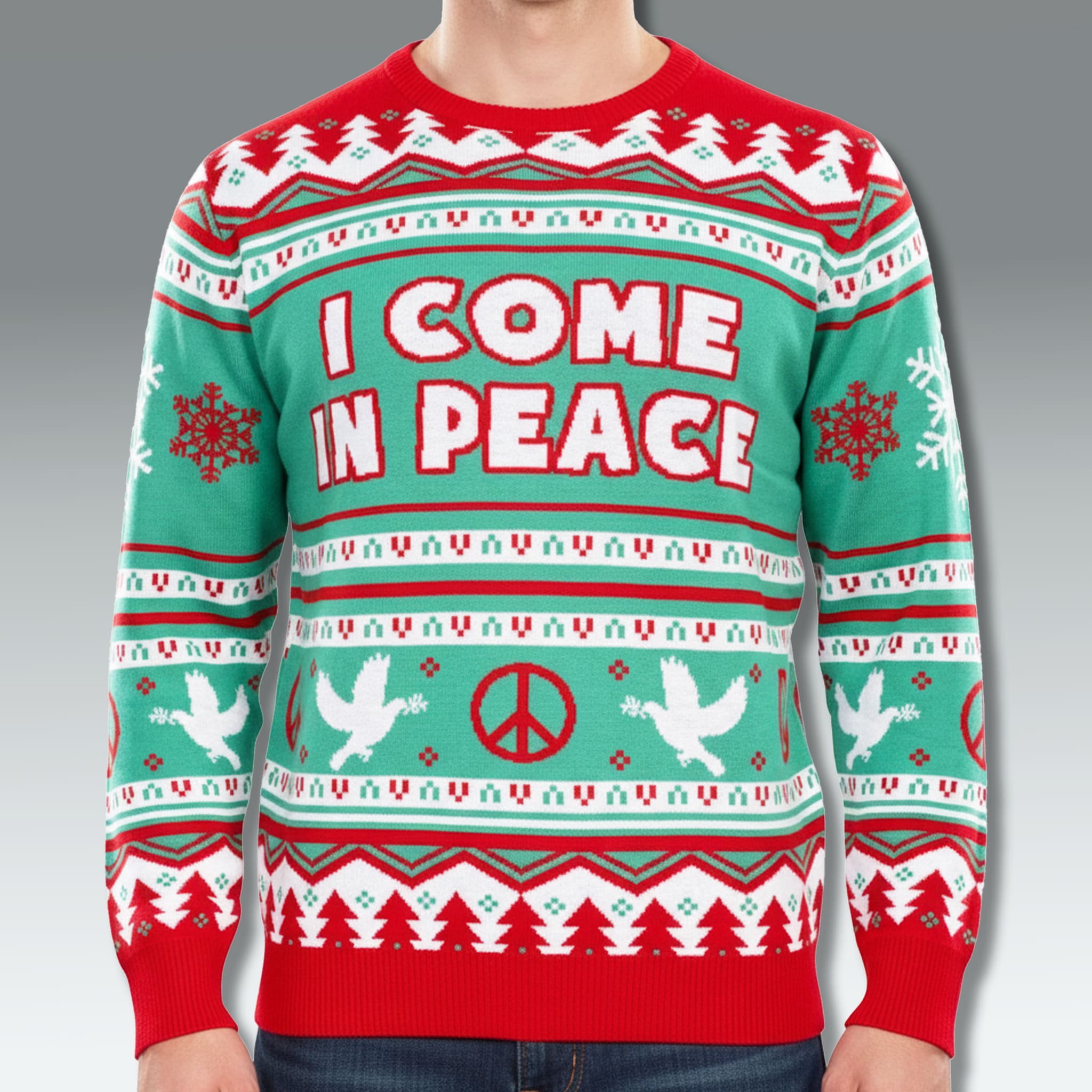 I Come In Peace Christmas Sweater 1 I Come In Peace Christmas Sweater 1