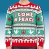 I Come In Peace Christmas Sweater 3 I Come In Peace Christmas Sweater 2