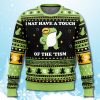 I May Have A Touch Of The Tism Frog Ugly Sweater