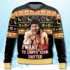 I Want You To Empty Your Shitter National Lampoon's Vacation Christmas Ugly Sweater 1