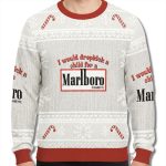 I Would Dropkick A Child For A Marlboro Ugly Christmas Sweater