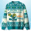If You Dont Like Dolphins Grnch Ugly Christmas Sweater 1