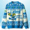 If You Dont Like Lions Merry Kissmyass Ugly Sweater 1