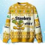 If You Don't Like Steelers Grnch Ugly Christmas Sweater