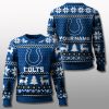 Indianapolis Colts 2025 Personalized Ugly Christmas Sweater