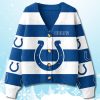 Indianapolis Colts Christmas Cardigan Sweater 2025