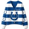 Indianapolis Colts Christmas Cardigan Sweater 2025 2