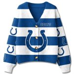 Colts Christmas Cardigan Sweater 2025