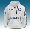 Indianapolis Colts EST 1953 Quarter Zip Hoodie 1
