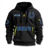 Colts EST 1953 Quarter Zip Hoodie 5 Indianapolis Colts EST 1953 Quarter Zip Hoodie