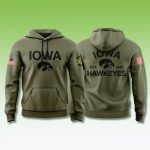 Iowa Hawkeyes Military Appreciation Hoodie 2025