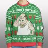 It Dont Matter Aqua Teen Hunger Force Ugly Christmas Sweater 1