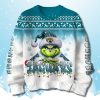 Jaguars Snow Grnch Ugly Christmas Sweater 2025 5 Jacksonville Jaguars Snow Grinch Ugly Christmas Sweater 2025
