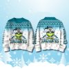 Jacksonville Jaguars Snow Grinch Ugly Christmas Sweater 2025 2