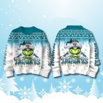 Jaguars Snow Grnch Ugly Christmas Sweater 2025
