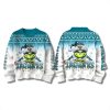Jaguars Snow Grnch Ugly Christmas Sweater 2025 4 Jacksonville Jaguars Snow Grinch Ugly Christmas Sweater 2025 3