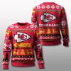 KC Chiefs Personalized Ugly Christmas Sweater 2025 1