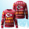 KC Chiefs Personalized Ugly Christmas Sweater 2025