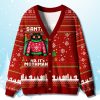Santa No It's Mothman Christmas Cardigan Sweater