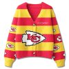 Kansas City Chiefs Cardigan Christmas Sweater 2025