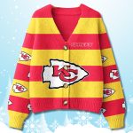 Chiefs Cardigan Christmas Sweater 2025