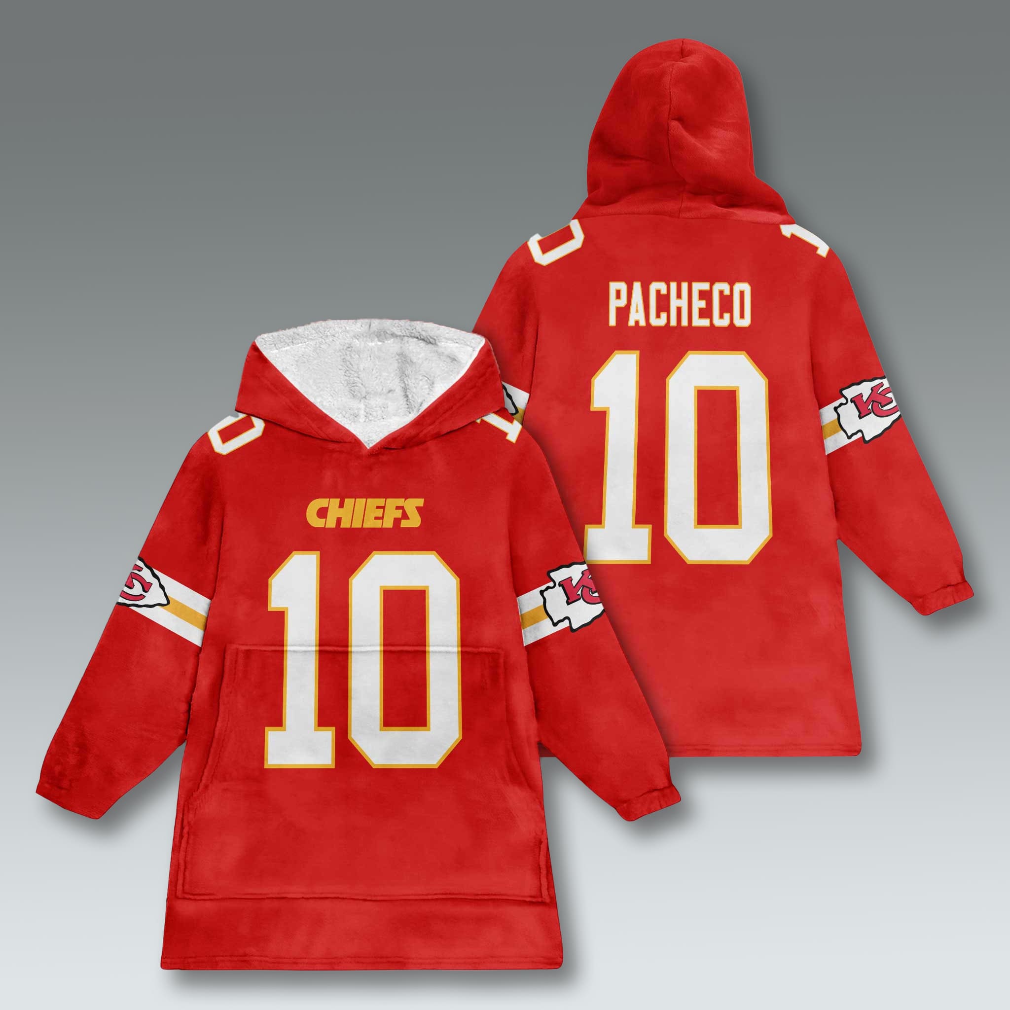 Chiefs Classic Unisex Blanket Hoodie 2025 1 Kansas City Chiefs Classic Unisex Blanket Hoodie 2