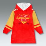 Chiefs In My Kansas City Era Blanket Hoodie 2025