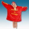 Kansas City Chiefs Kansas vs Everybody Blanket Hoodie