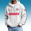 Kansas City Chiefs Quarter Zip Waffle Hoodie 2025 2
