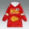 Kansas City Chiefs Ready To Roll AFC West Champions Blanket Hoodie 2