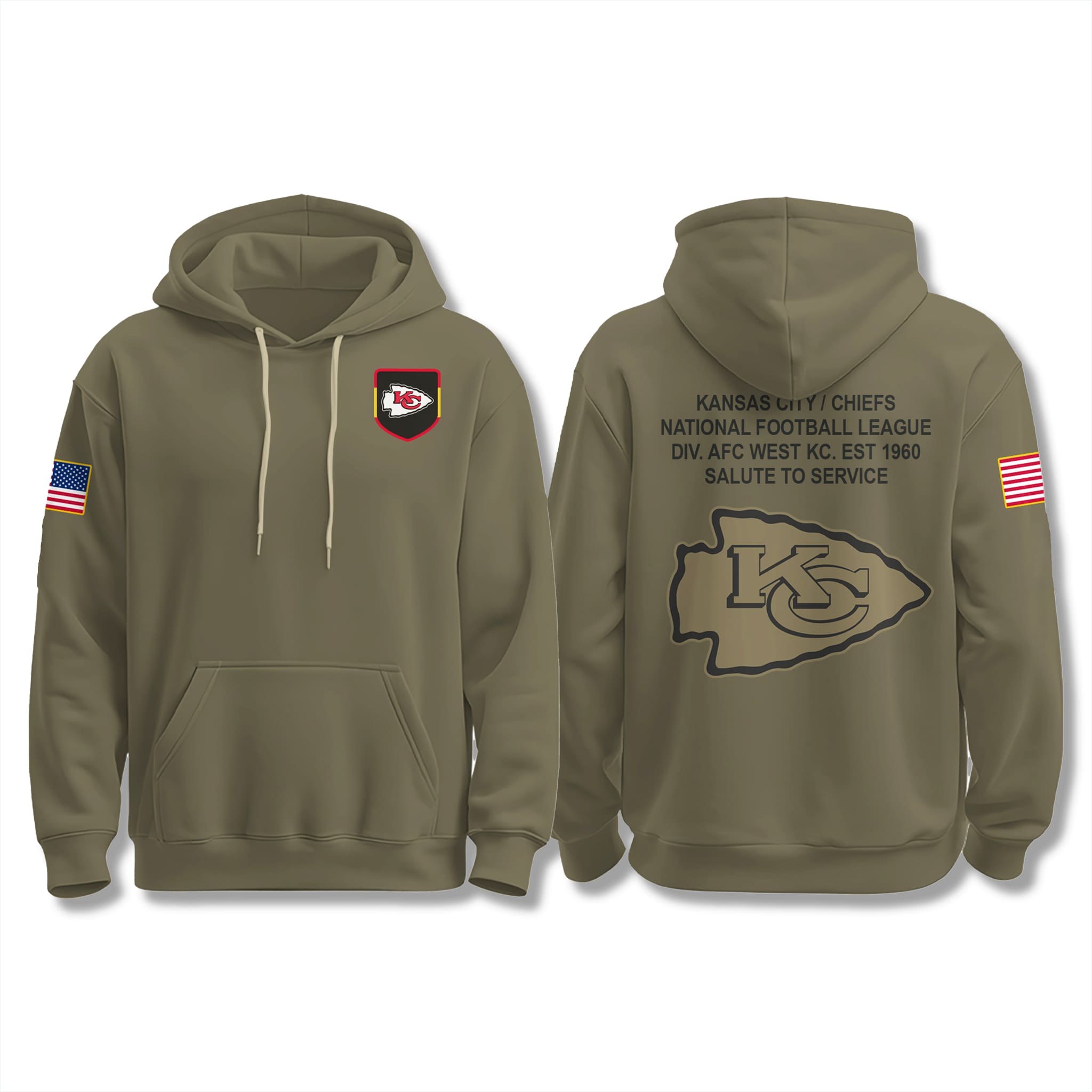 Kansas City Chiefs Salute To Service Hoodie 2025 1 Kansas City Chiefs Salute To Service Hoodie 2025 1