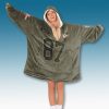 Kansas City Chiefs Salute to Service Blanket Hoodie 2025