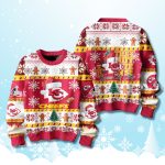 Chiefs They Not Like Us Ugly Christmas Sweater