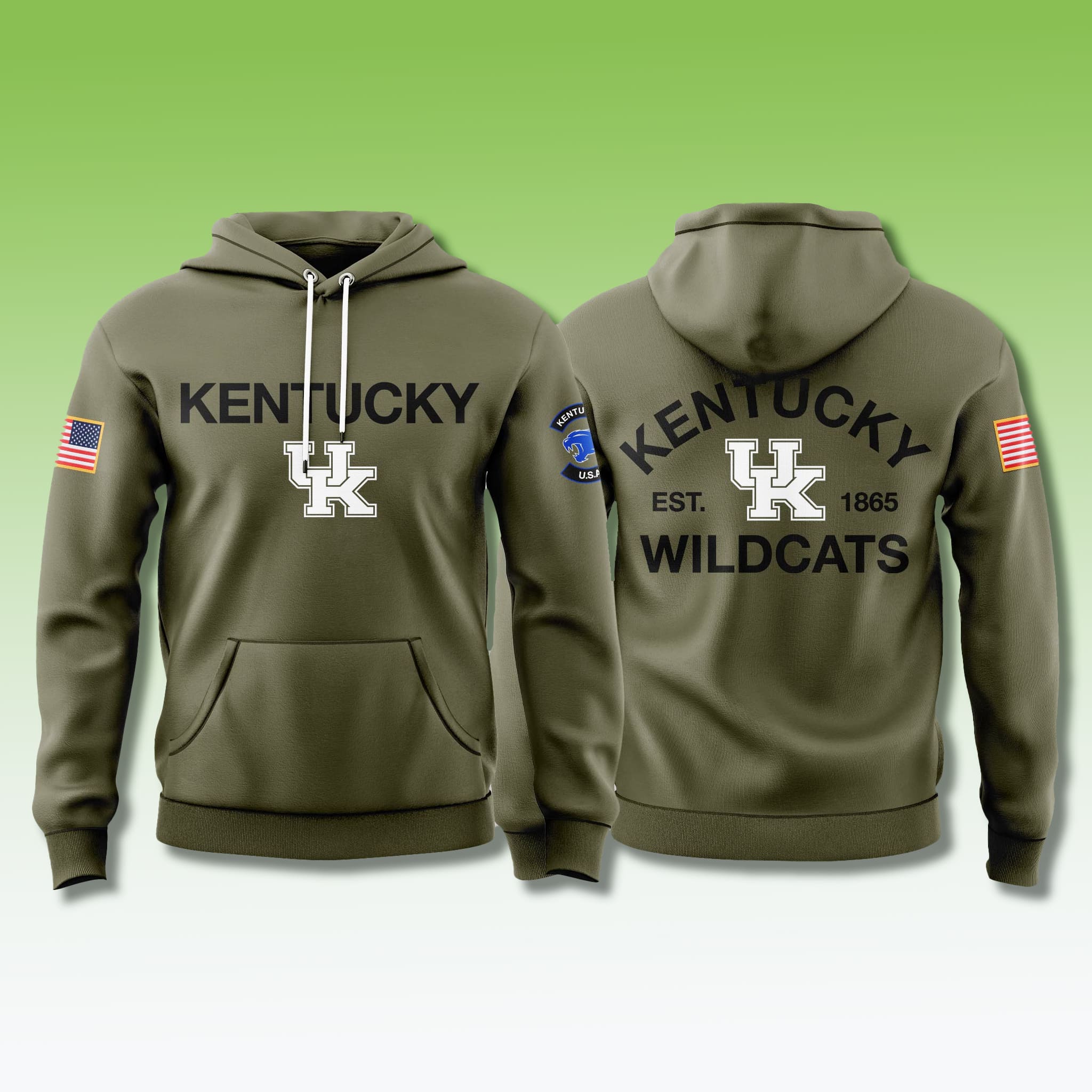 Kentucky Wildcats Military Appreciation Hoodie 2025 1 Kentucky Wildcats Military Appreciation Hoodie 2025 1