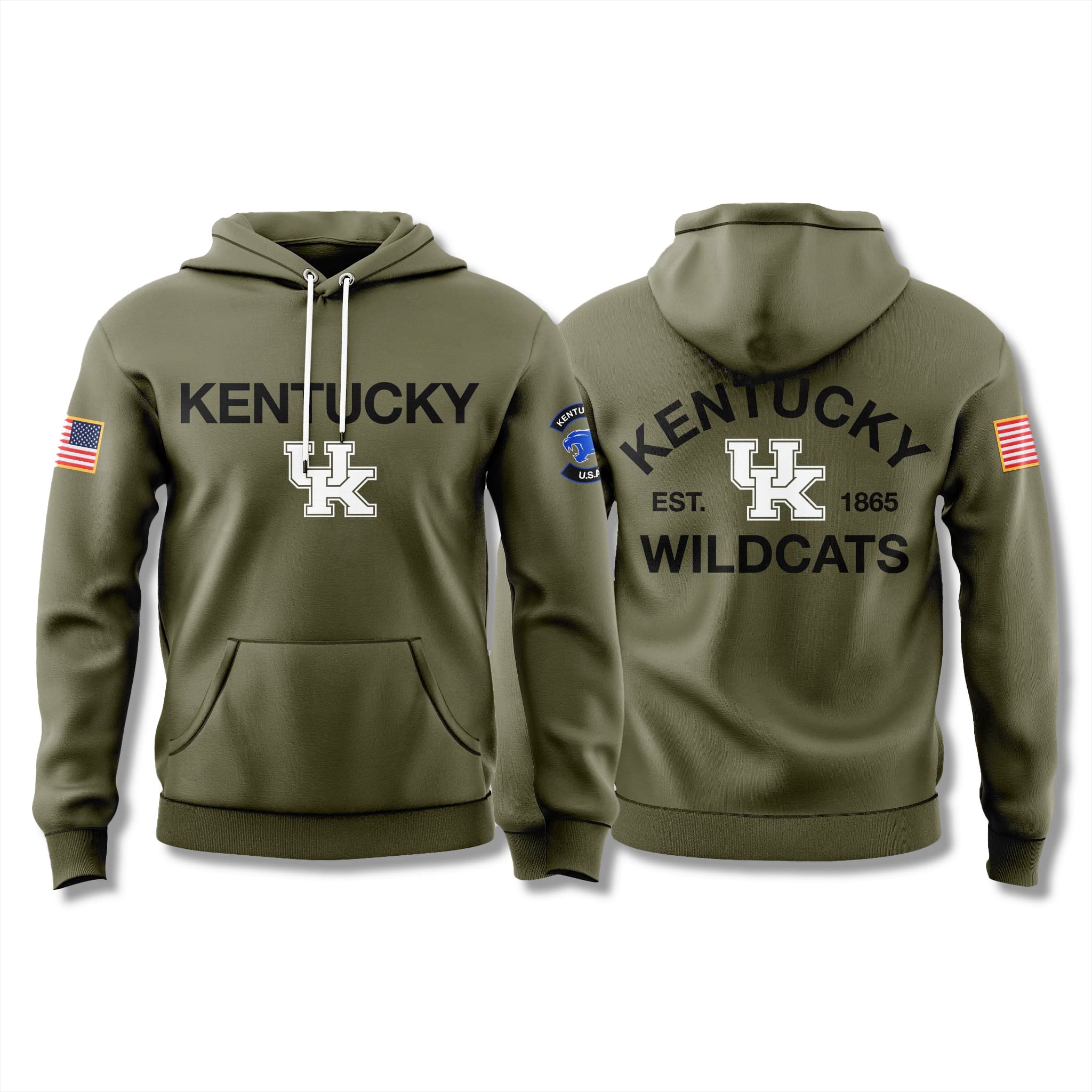 Kentucky Wildcats Military Appreciation Hoodie 2025 2 Kentucky Wildcats Military Appreciation Hoodie 2025 2